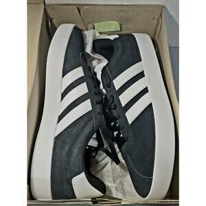 Size 11.5 - Adidas VL Court 3.0 Black White ID6278